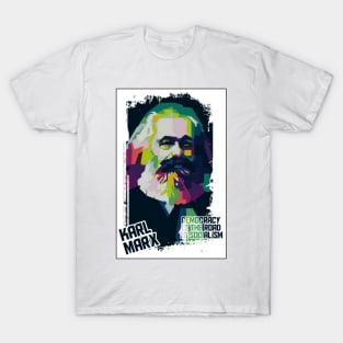 Karl Marx Popart T-Shirt